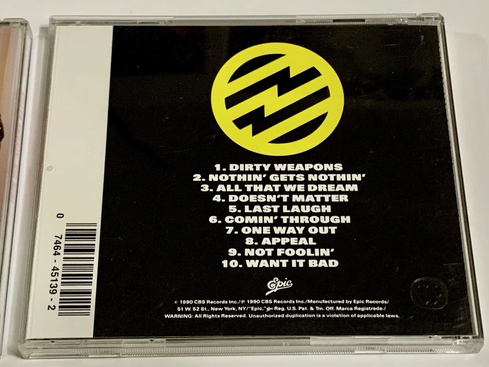 Killer Dwarves Big Deal 1988 & Dirty Weapons 1990 CD Albums Epic Foto 3 de 4