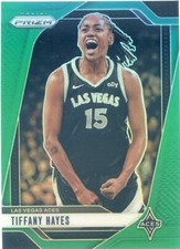 2024 Panini Prizm WNBA TIFFANY HAYES #81 GREEN PRIZM ACES