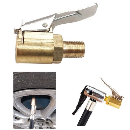 8mm Car Tyre Wheel Tire Air Chuck Inflator Pump Valve Clip Connector Adapter -lq