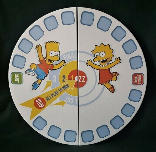 SCREEN LIFE GAMES THE SIMPSONS SCENE IT DELUXE EDITION BOARD GAME COMPLETE VGC - Picture 3 of 4
