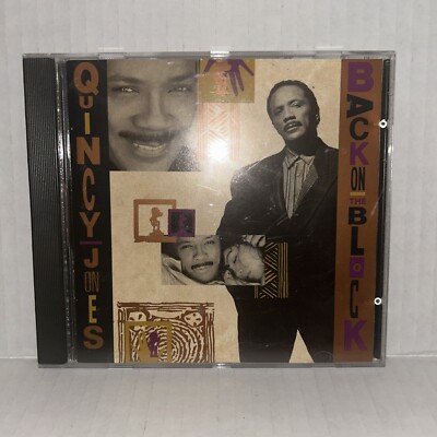  Back on the Block  Quincy Jones (CD 1989) Free Expedited Shipping!
