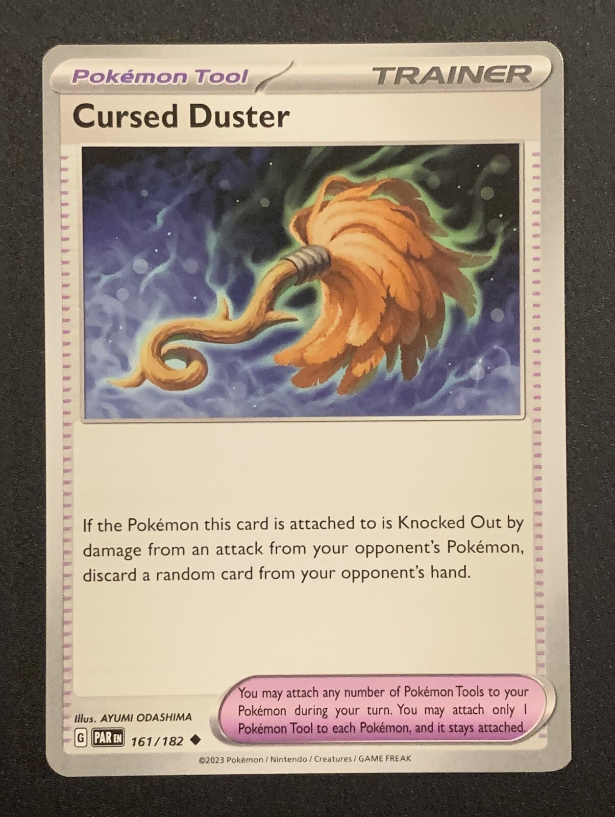Cursed Duster - 161/182 - Uncommon - Paradox Rift - Pokemon TCG