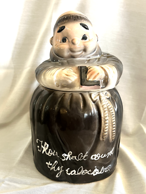 JAPAN MONK FRIAR COOKIE JAR 
