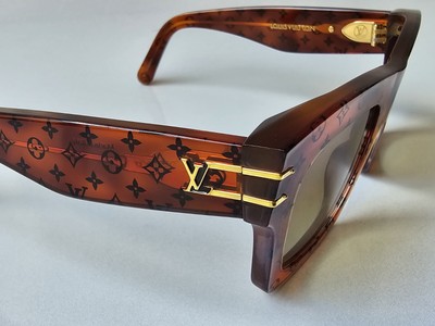 Louis Vuitton Blade sunglasses in tortoise monogram Louis Vuitton Acetate My Monogram Square Sunglasses Z1524W  main image 4