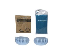 Toe Separators Trainer And Foot Massager Plus Cooler Towel Blue Unisex Adults