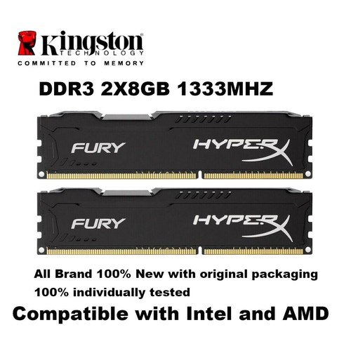 Mémoire RAM PC KingSton FURY 4GB DDR3 1333MHz - Informatique Mémoire RAM PC KingSton FURY 4GB DDR3 1333MHz - Informatique