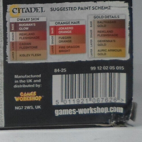 GAMES WORKSHOP 2015 WARHAMMER AOS SIGMAR FYRESLAYERS VULKITE BERZERKERS SET NEW - Picture 16 of 16