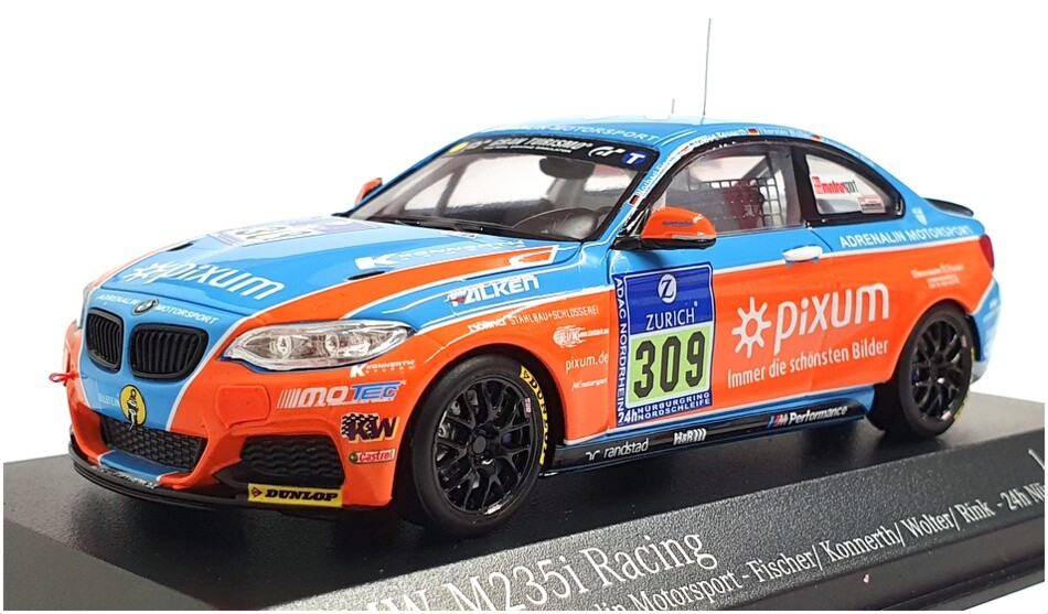 ミニカー PMA - BMW M235i Racing Minichamps 1/43scale Minichamps 1:43 BMW M235I Racing Osterlund/Honkanen/Lyback