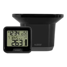 Wireless Digital Rain Gauge with Indoor Temperature