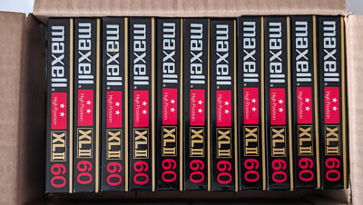 Maxell XLII ** 60 Japan 1982 Box 11psc. | eBay