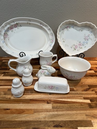 pfaltzgraff tea rose dinnerware, See description! - Picture 3 of 13