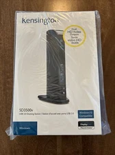 KENSINGTON SD3500V USB 3.0 Docking Station New Sealed