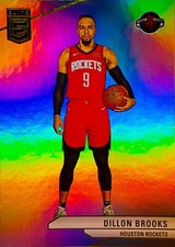Dillon Brooks 2023-24 Donruss Elite Basketball Holo Refractor Base Card #151