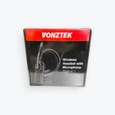 Bluetooth Headset, Wireless Headset with Microphone Noise Canceling, On Ear Head