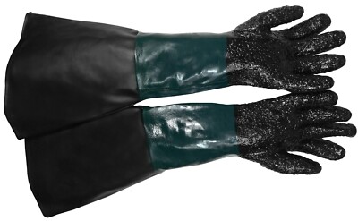 Sandstrahlhandschuhe 600mm Handschuhe  für Sandstrahlkabine SBC 220 350 420 990