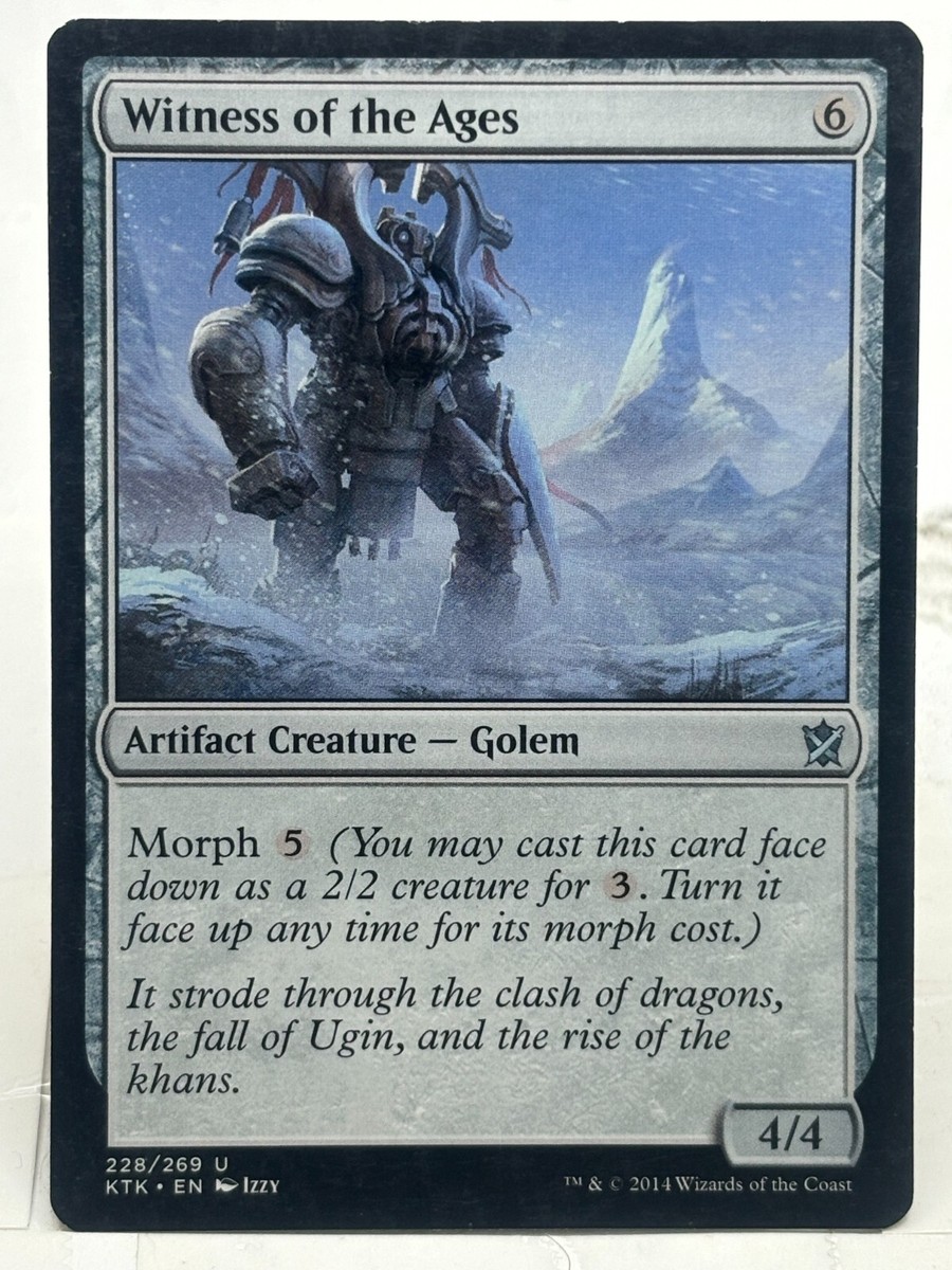 mtg khans of tarkir card prices Hardened Scales, (KTK) Price History (He doesnt lose loyalty while hes not a planeswalker.) 3 Witness Of The Ages MP*