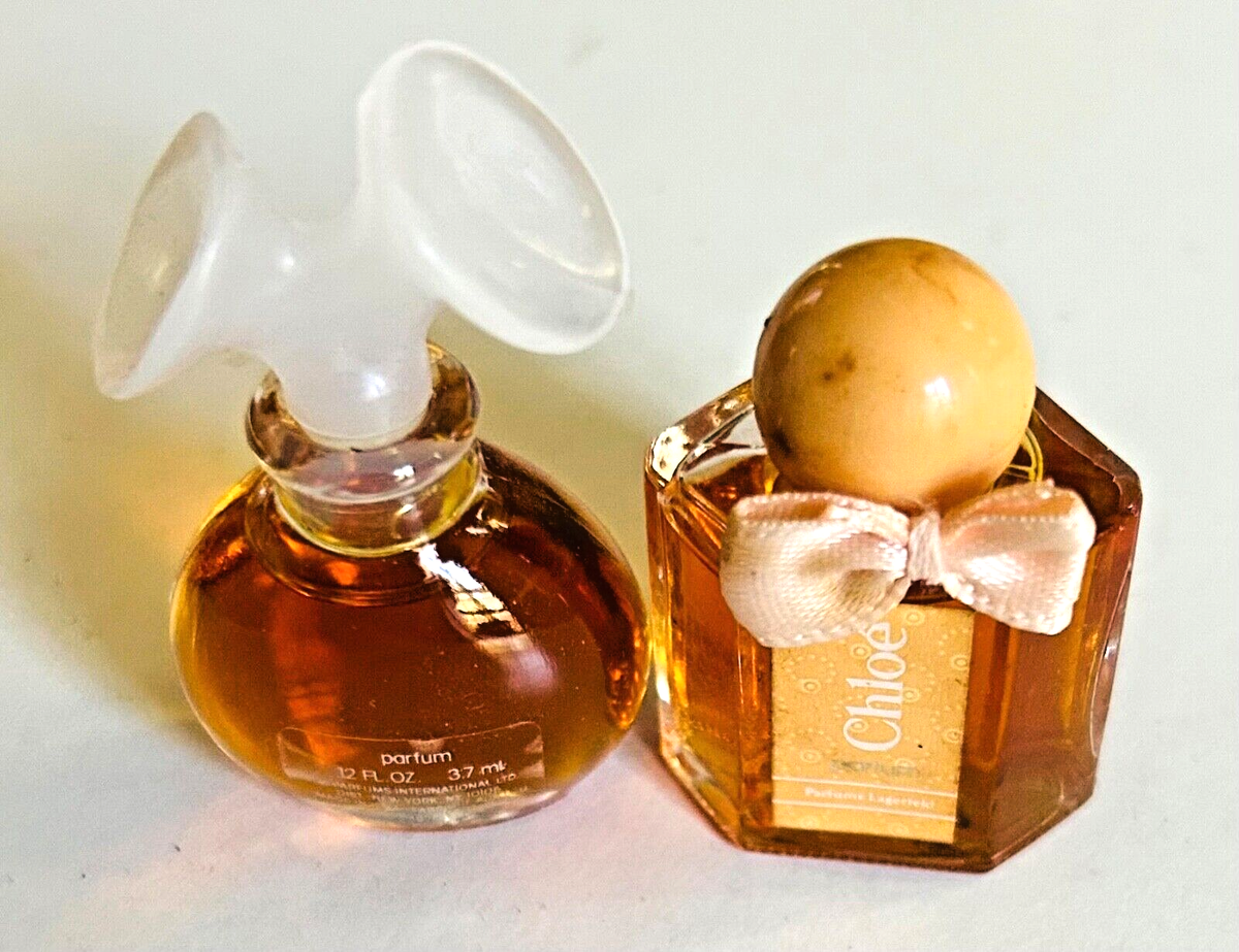 2pc 5ml Mini PARFUM Lagerfeld Original Vintage Chloe