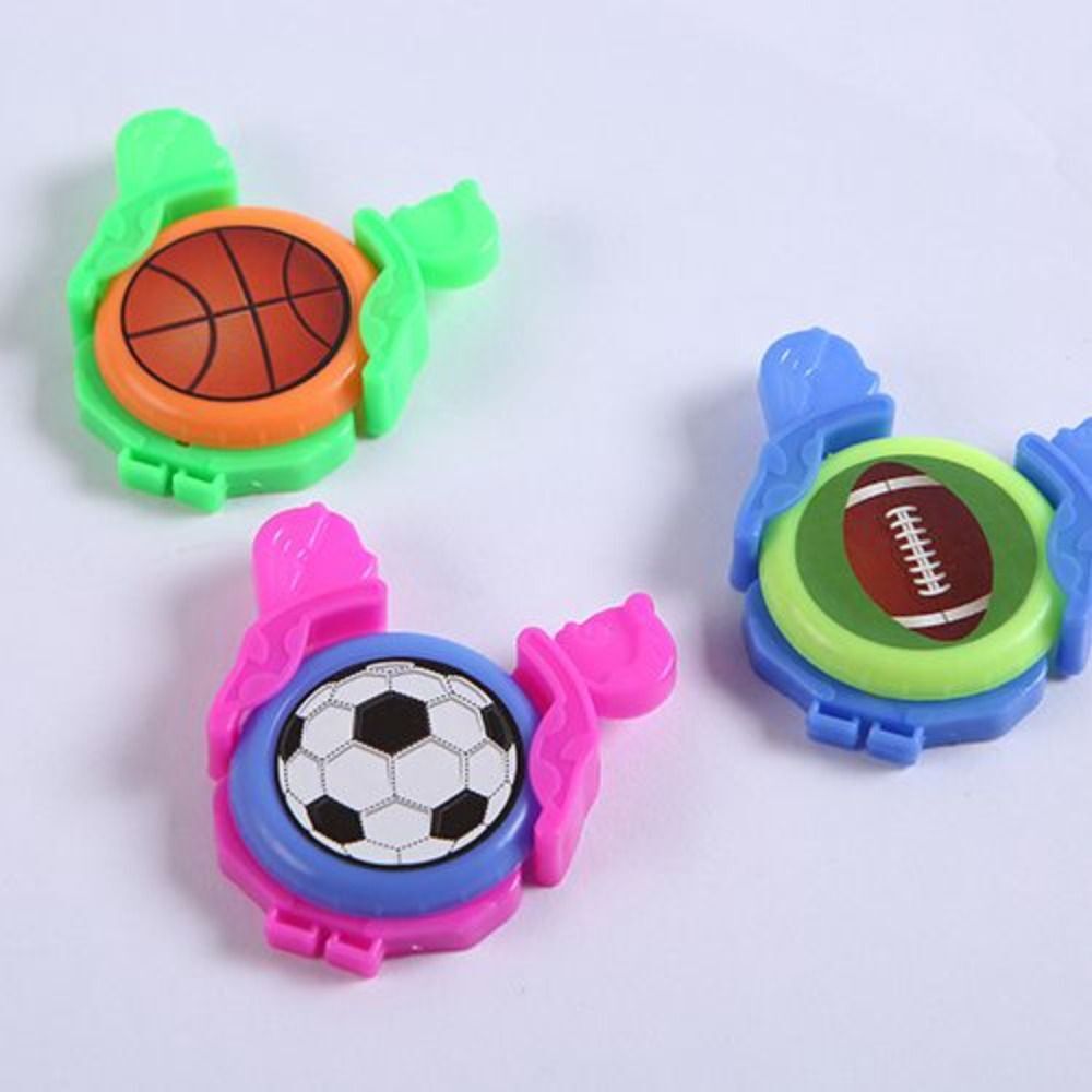 Color Mini Launchers Ball Plastics Football Launcher Flying Disc