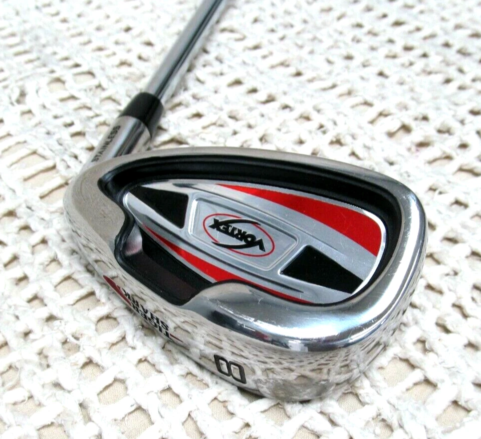 Tiger Shark VORTEX Stainless 8 Iron 36.5" RIGHT-HAND ~ Regular Flex Steel Shaft - Image 3 of 4