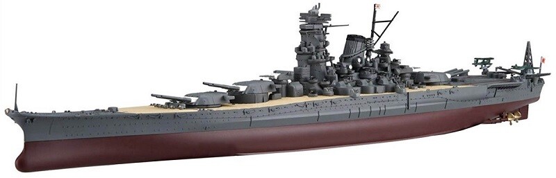 Fujimi Next-009 1/700 Model Kit IJN Battleship Yamato 1944