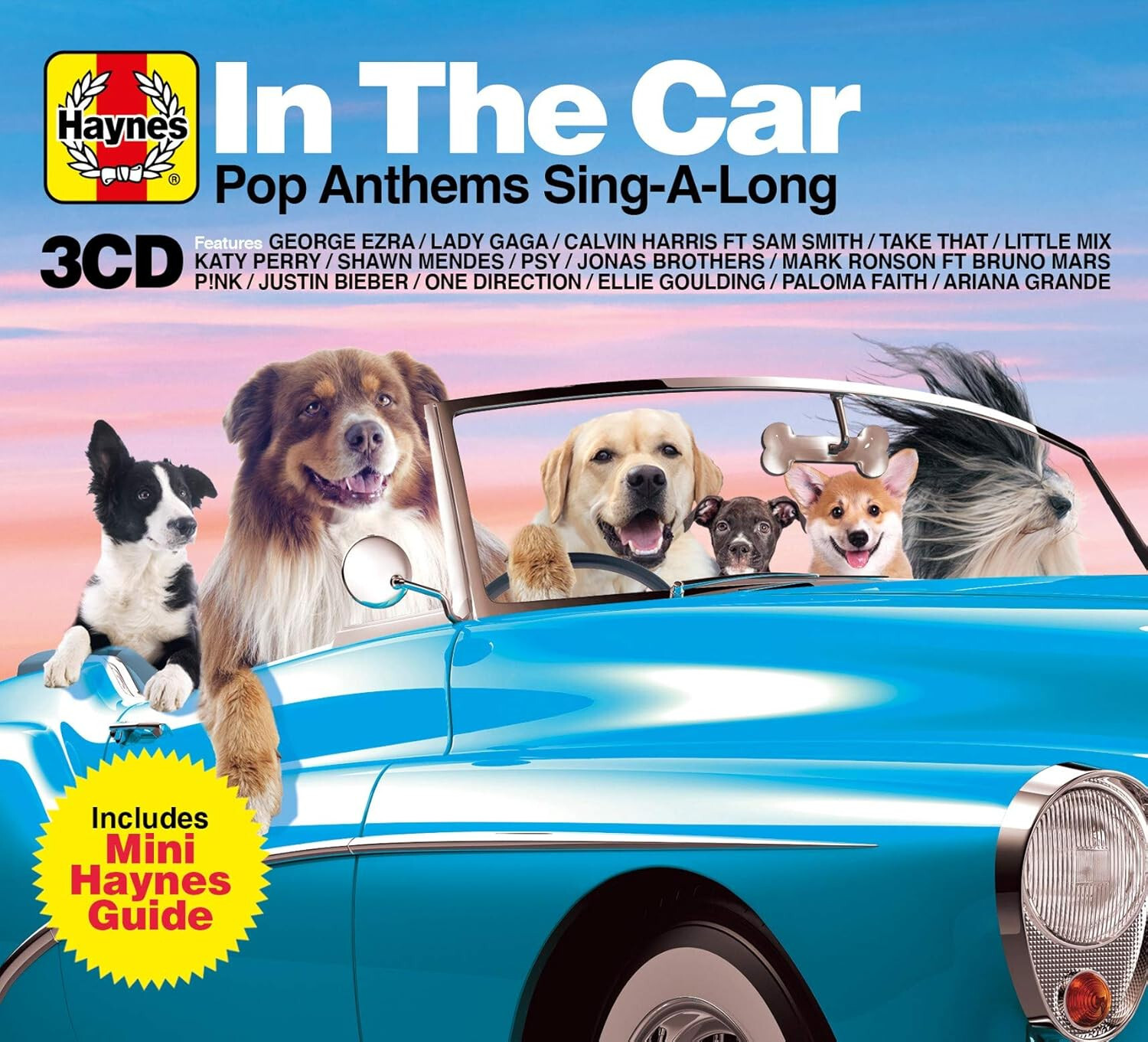 HAYNES IN THE CAR - POP ANTHEMS SING-A-LONG - TRIPLE (3) CD BRAND NEW & SEALED