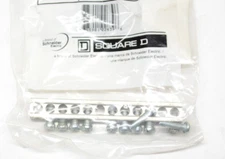 Square D, QO & HomeLine 15 Terminal Grounding Bar Kit PK9GTA - New Free Shipping