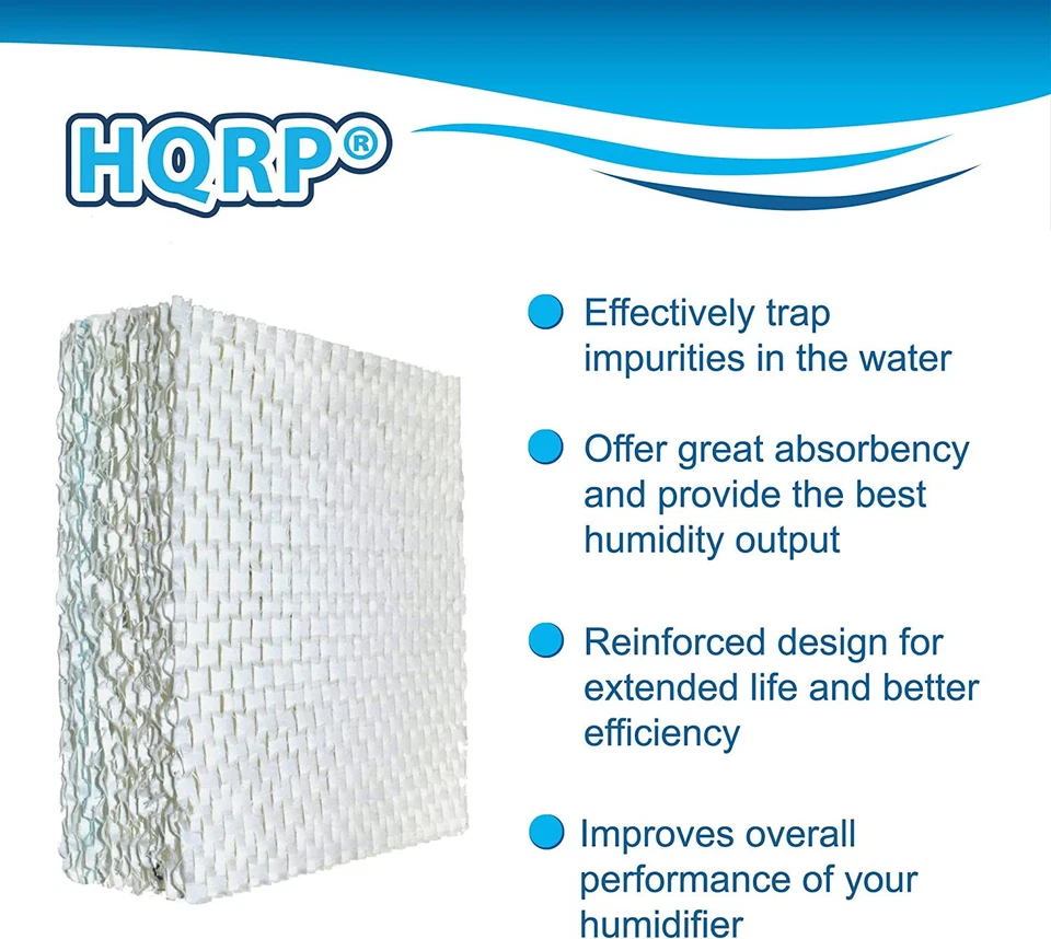 Filtro de mecha HQRP para humidificadores Essick Air AIRCARE 1043, EP9 EP9R serie 800 Foto 3 de 4