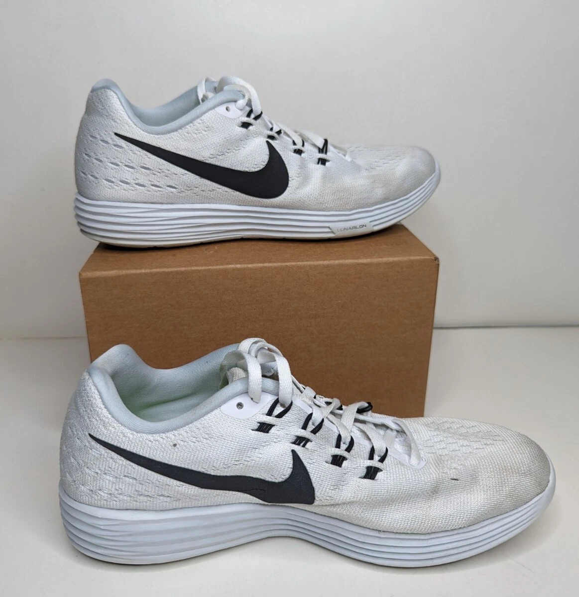 Nike Lunartempo Womens Size 9 Running Shoes White 818098-100