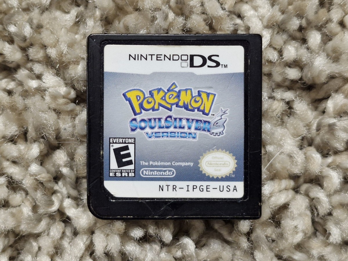 Nintendo DS Pokémon Soul Silver Version Game Cartridge 2012