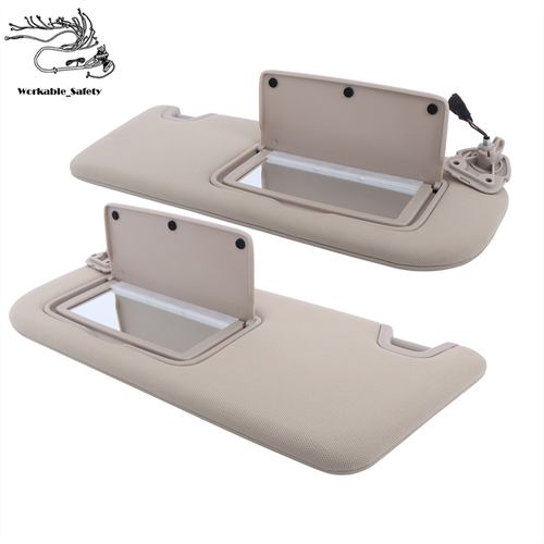 New Driver Passenger Side Sun Visor Beige W/Lights For Nissan Altima 2019-2024 - Foto 4 di 15