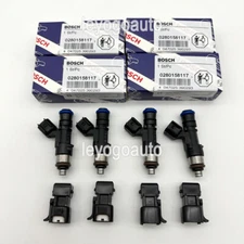 4X 52lb 550cc Fuel Injectors Bosch Fits For EV14 Audi A4 Golf Jetta Passat NEW