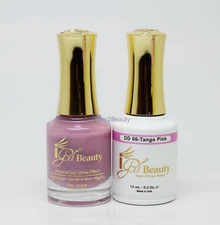 IGel Duo Nail Lacquer + Gel Polish Matching Color Set - #06 TANGO PINK
