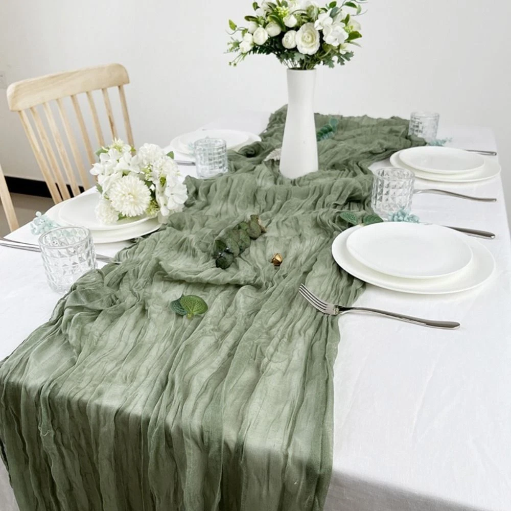 Gauze table runner deals