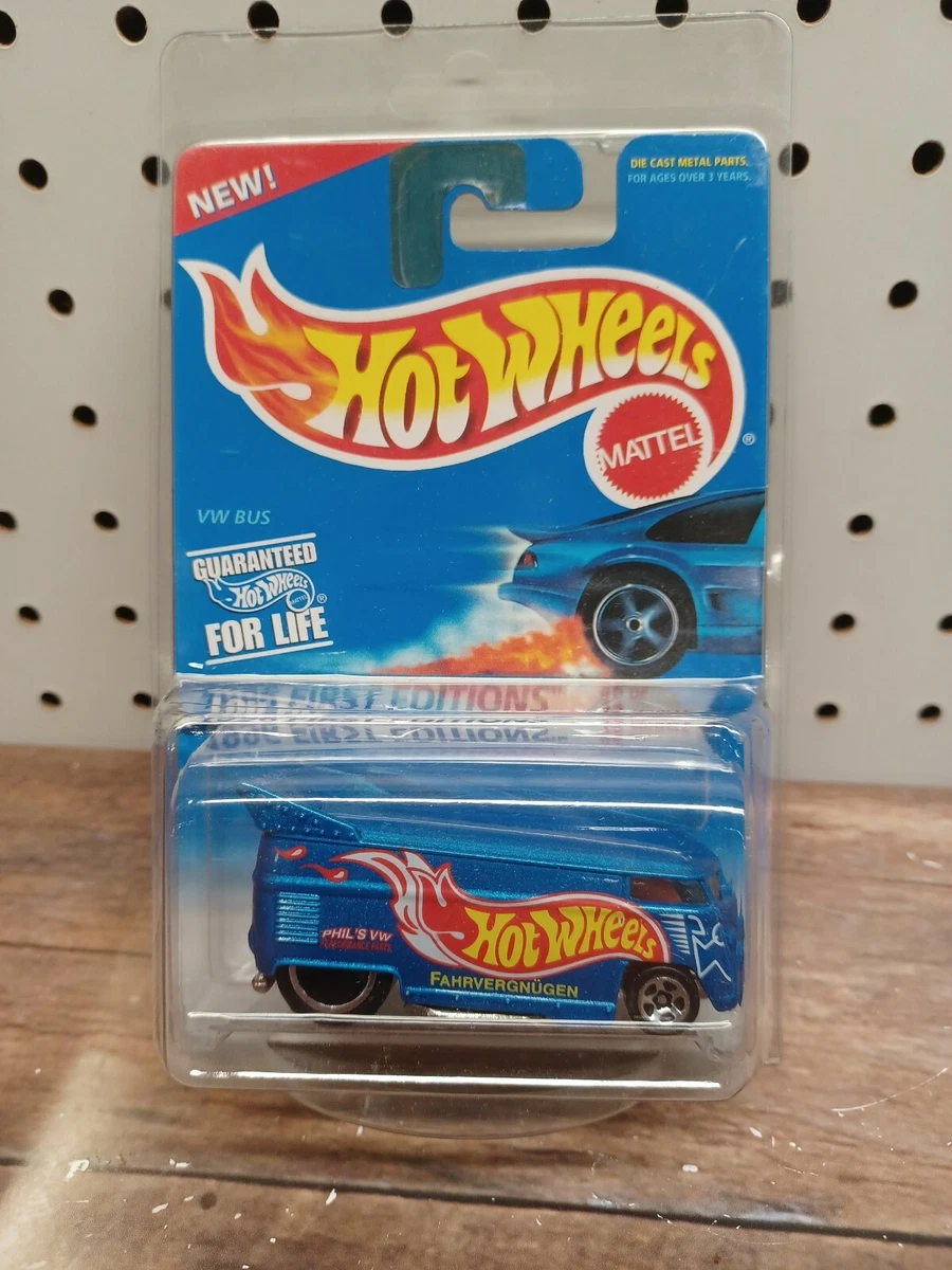 hot wheels 1996 first editions #6 of 12 VW bus #14912 | eBay
