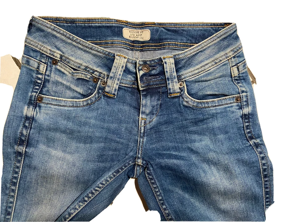 LOT FILLE 14 ANS JEAN PEPE JEANS TOP CALVIN KLEIN BOXEUR DES RUES NAFNAF - Photo 4/4