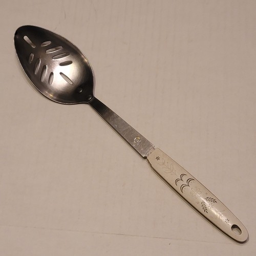 Vintage Flint Kitchen Utensils Harvest Wheat Arrowhead Ladel Spoon Fork Spreader - Picture 7 of 12