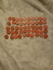  World War II OPA Red 1 Point FOOD RATIONS TOKENS Lot Of 50 — photo 1