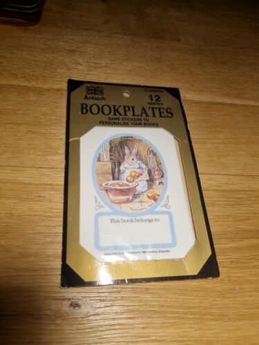 BEATRIX POTTER 1984 PACK OF BOOKPLATES, BRAND NEW SEALED, RARE