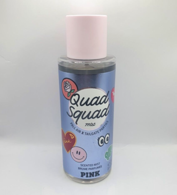 VICTORIA'S SECRET PINK QUAD SQUAD SCENTED BODY MIST 8.4 FL OZ