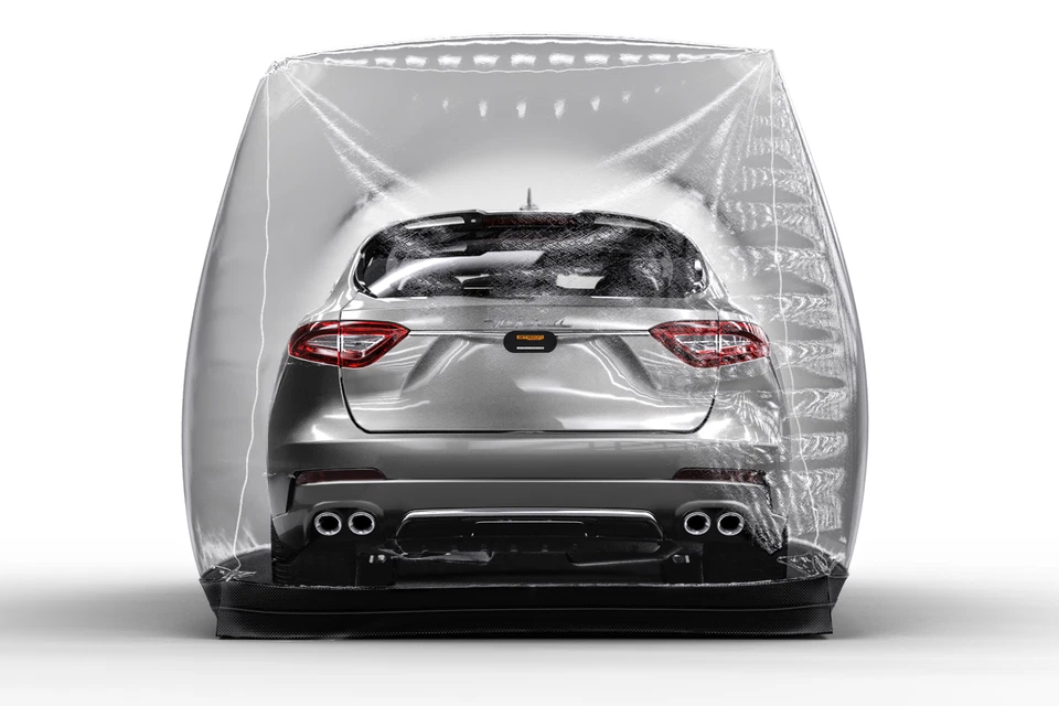 Universal SUV Cápsula Coche Burbuja Cubierta 204.72" x 82.68" x 82.68" INTERIOR L Foto 4 de 4
