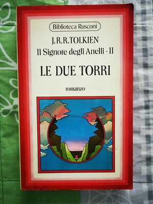 Hobbit Il Signore Degli Anelli Rusconi 1970 TOLKIEN LE DUE TORRI