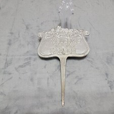 Welcome to My Garden Sign