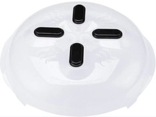 11" Magnetic Microwave Anti Splatter Cover Guard Lid with Steam Vent