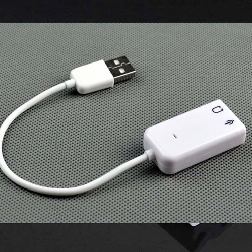 USB2.0 AUDIO SOUND CARD ADAPTER CABLE 3D VIRTUAL 7.1CH Win7 8 32 64 Linux Mac OS - Picture 4 of 5