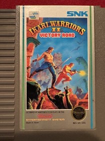 Nintendo NES Game Only Ikari Warriors II Victory Road ( Official NES Game)