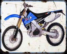 Atk 450 Enduro A4 Metal Sign Motorbike Vintage Aged