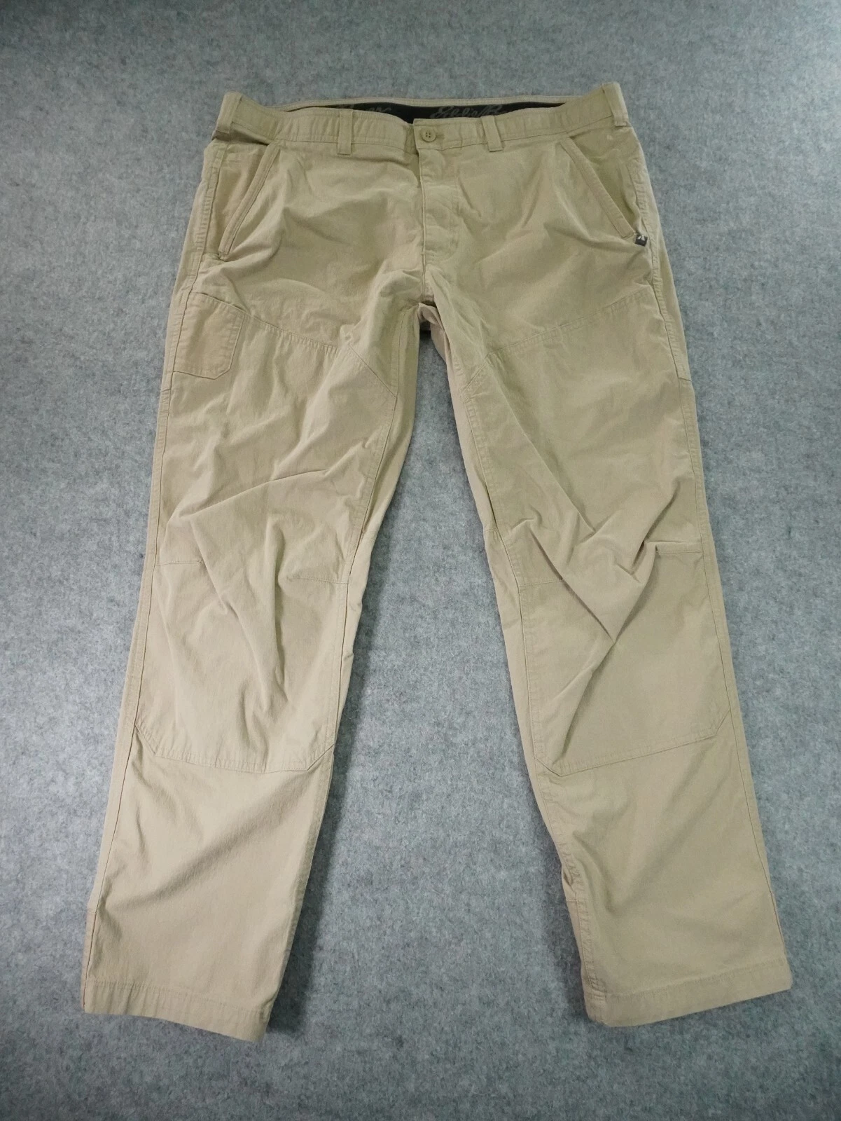 Eddie Bauer Pants 38x32 Actual 38x29.5 First Ascent Guides Day Off Hiking Beige