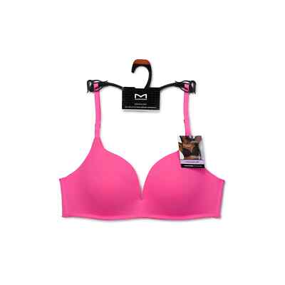 Maidenform M Women's Basically Sexy Wireless Lift Bra SN1261 Size Large Hot Pink