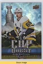 2025-26 Upper Deck Series 1 Cup Quest Erik Karlsson #CQ-5 READ 0sx6