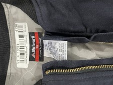 Bulwark FR Flame Resistant Cotton Jacket Navy XXL JET2NV1 Construction Industry